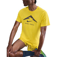 Nike camisetas trail running manga corta hombre M NK DF TEE TRAIL LOGO 04
