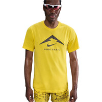Nike camisetas trail running manga corta hombre M NK DF TEE TRAIL LOGO vista detalle