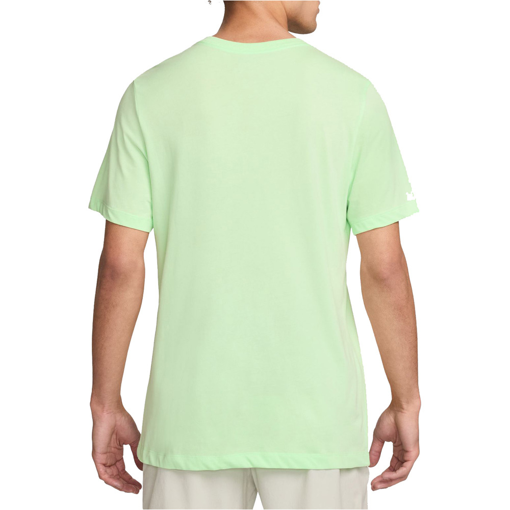 Nike camisetas trail running manga corta hombre M NK DF TEE TRAIL LOGO vista trasera