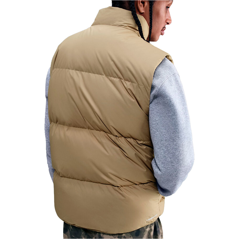 Nike chalecos hombre M SF CLUB PUFFER VEST 550 vista trasera