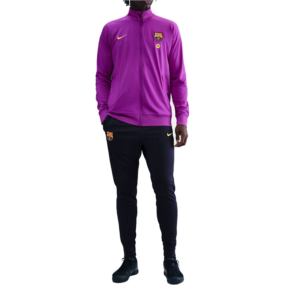 Nike chandal fútbol de equipos oficiales BARCELONA 26 MNK DF STRK TRK SUIT K MO vista frontal
