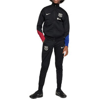 Nike chandal fútbol de equipos oficiales niño BARCELONA 25 YNK DF STRK TRK SUIT K vista frontal