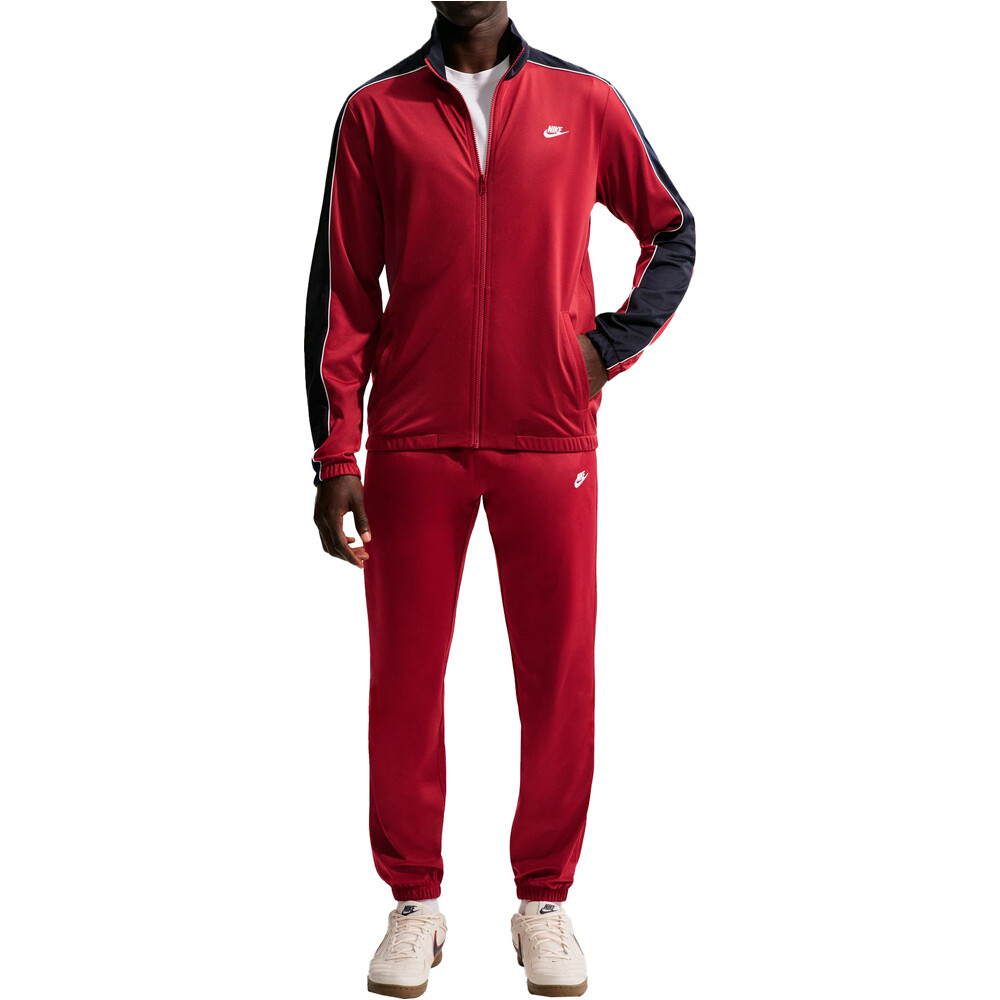 Nike chándal hombre M NK CLUB PK TRK SUIT vista frontal