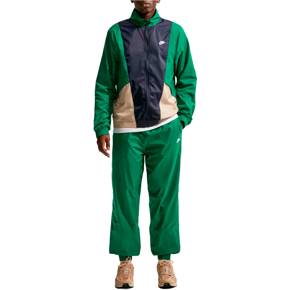 Nike chándal hombre M NK CLUB WVN TRK SUIT vista frontal