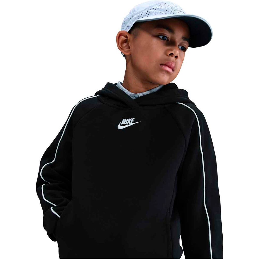 Nike chándal niño K NSW CLUB FLC HDY TRACKSUIT vista detalle