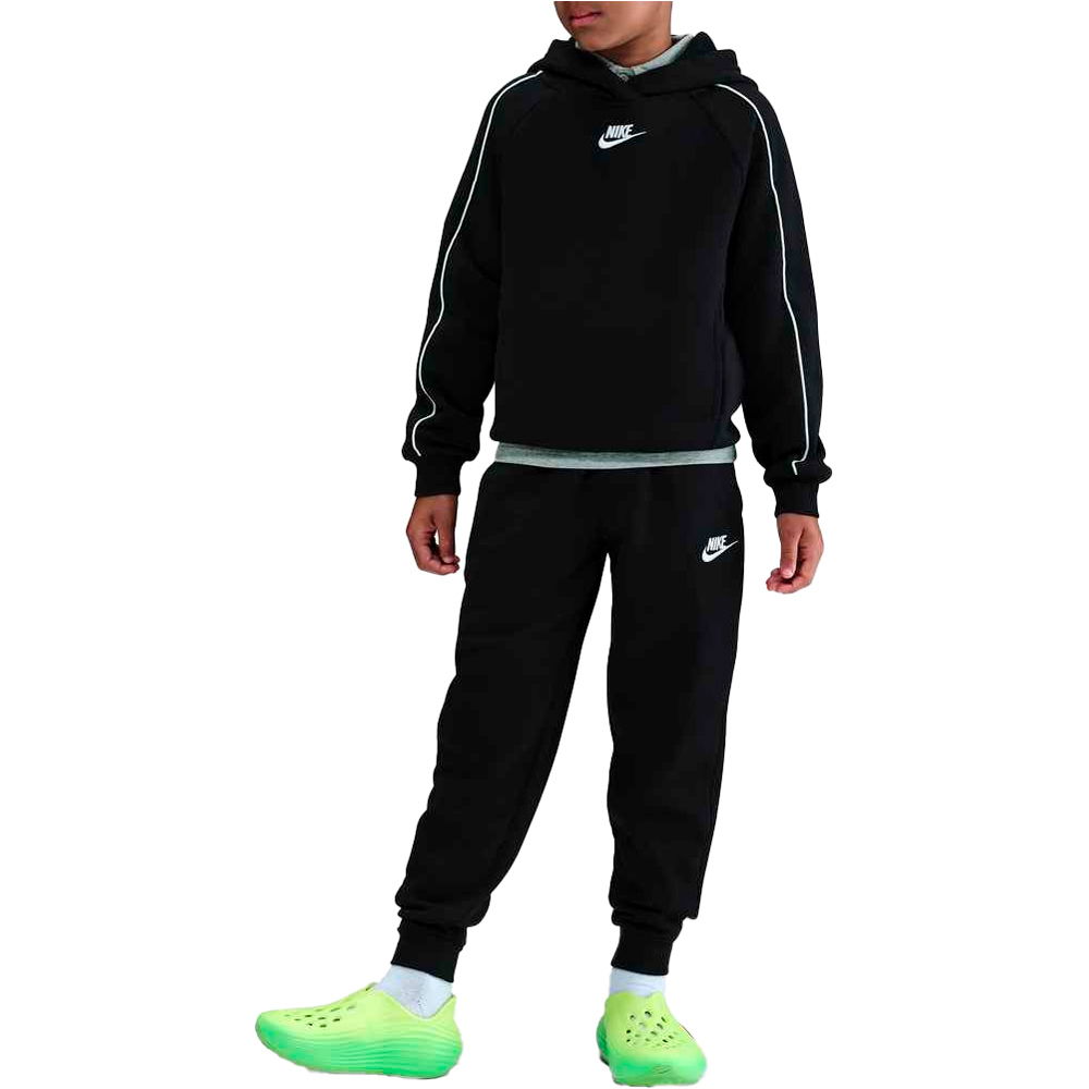 Nike chándal niño K NSW CLUB FLC HDY TRACKSUIT vista frontal