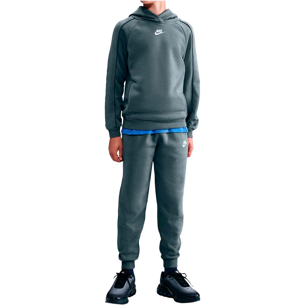 Nike chándal niño K NSW CLUB FLC HDY TRACKSUIT vista frontal