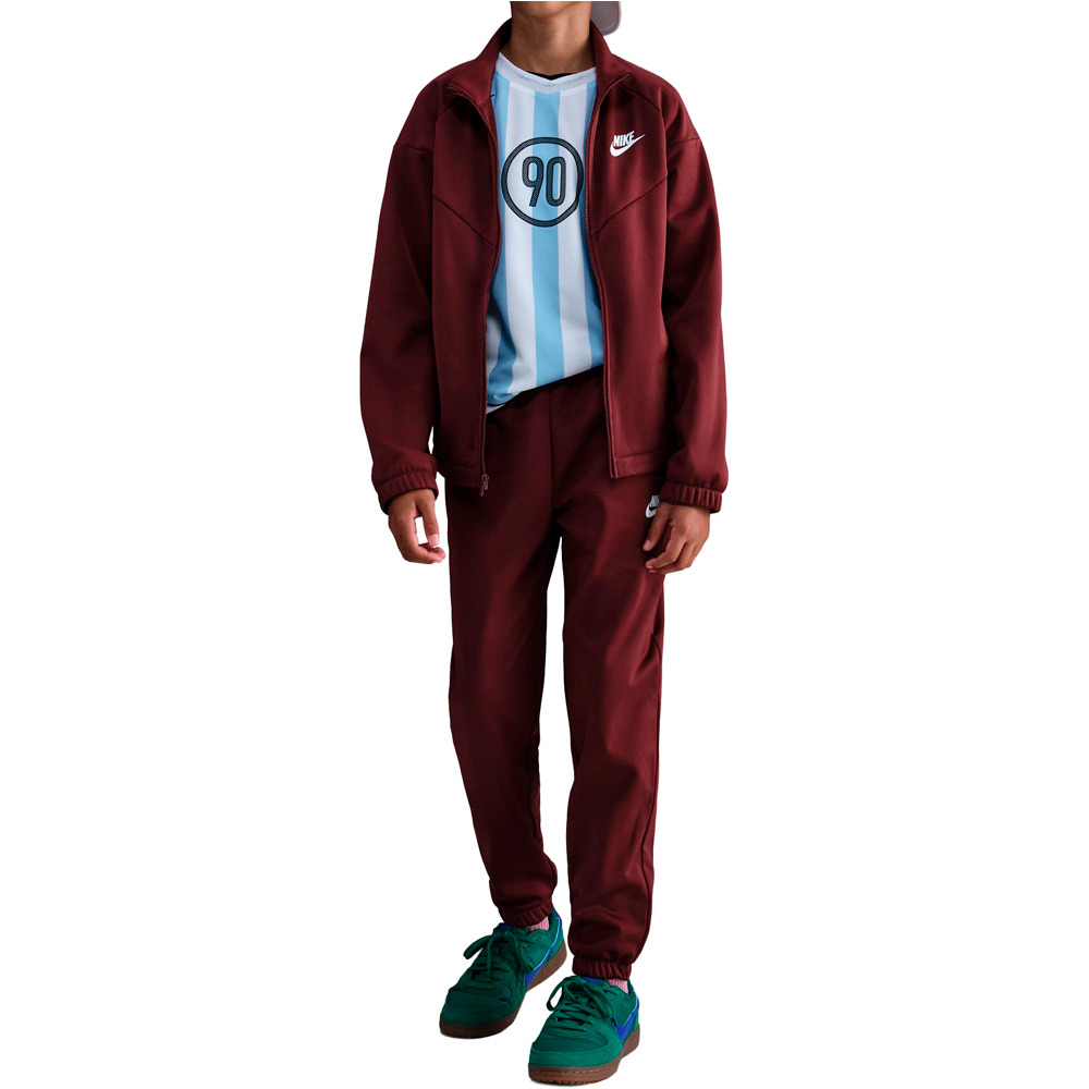 Nike chándal niño K NSW DF TRACKSUIT PK FZ vista frontal