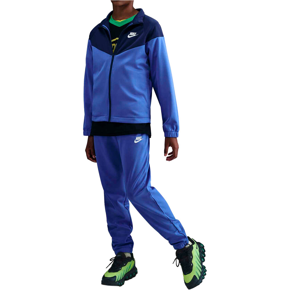 Nike chándal niño K NSW DF TRACKSUIT PK FZ vista frontal