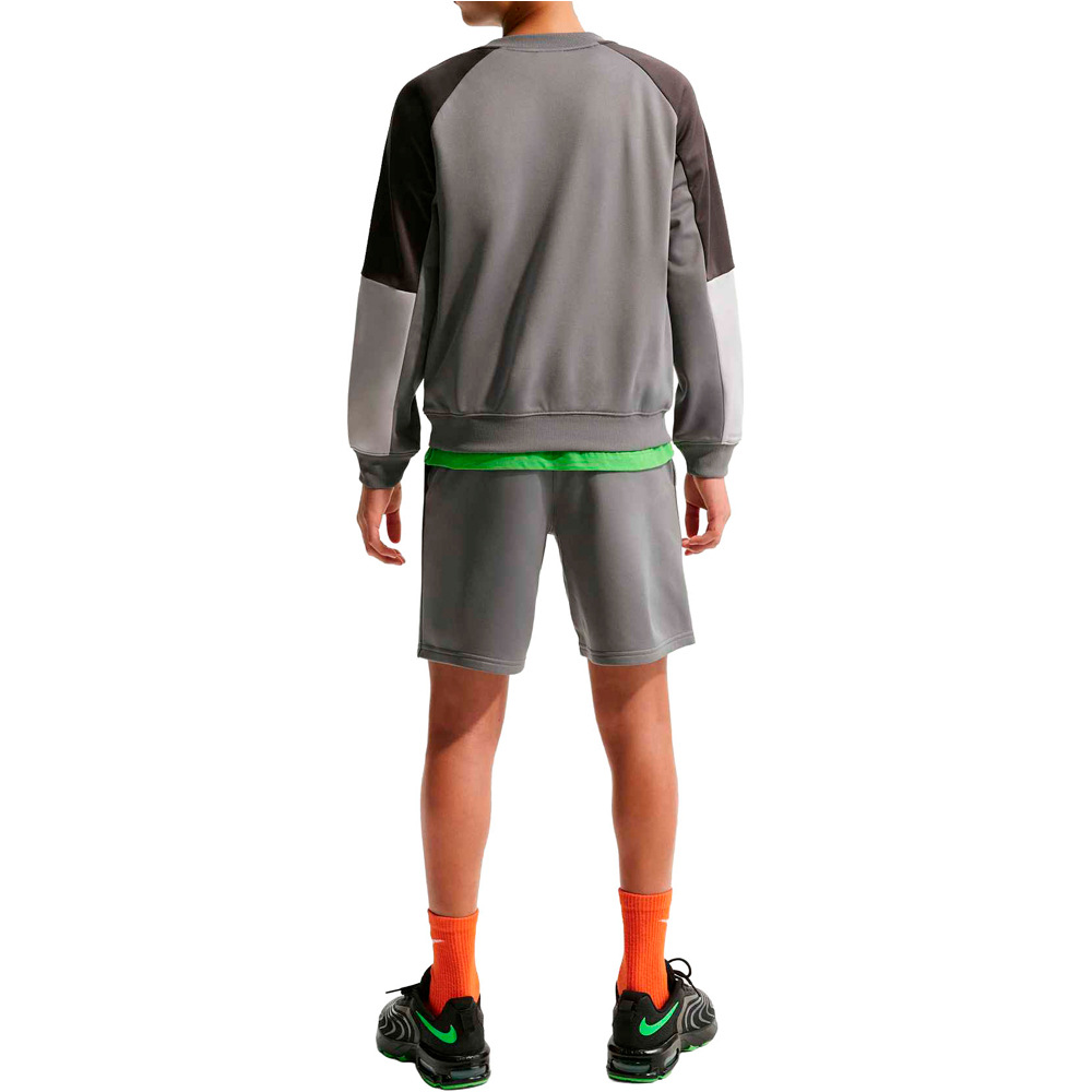 Nike chándal niño K NSW SHORTS TRACKSUIT CREW vista trasera