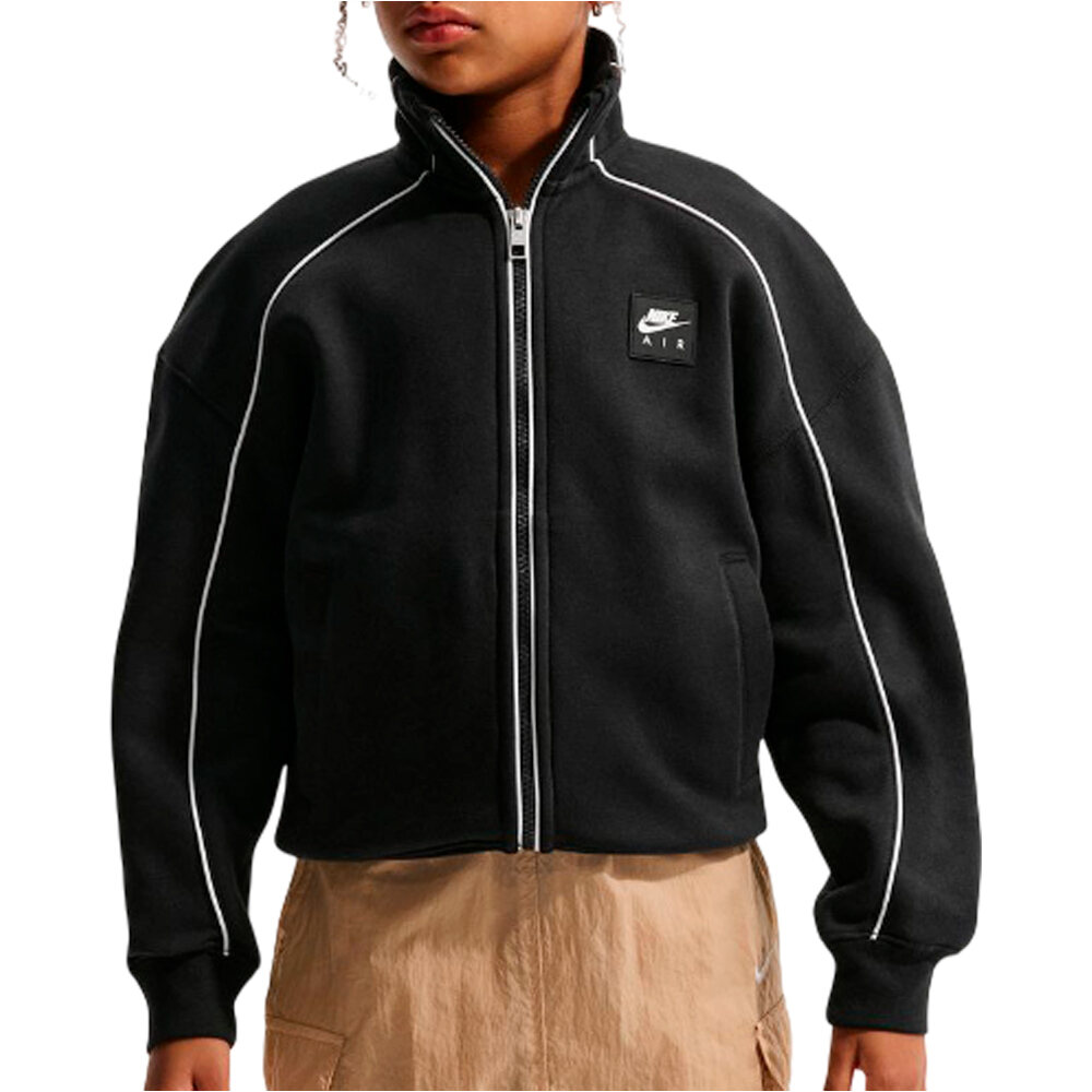 Nike chaqueta niño K NK AIR FLC TRK JKT vista frontal
