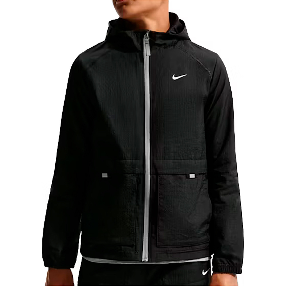 Nike chaqueta niño K NSW CITY UTILITY FZ WVN JKT vista frontal