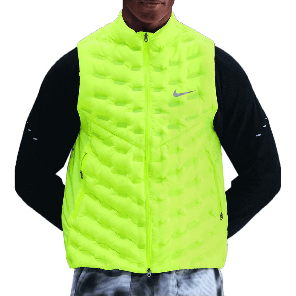 Nike Chaqueta Running Hombre M NK TFADV RPL AEROLOFT VST vista frontal