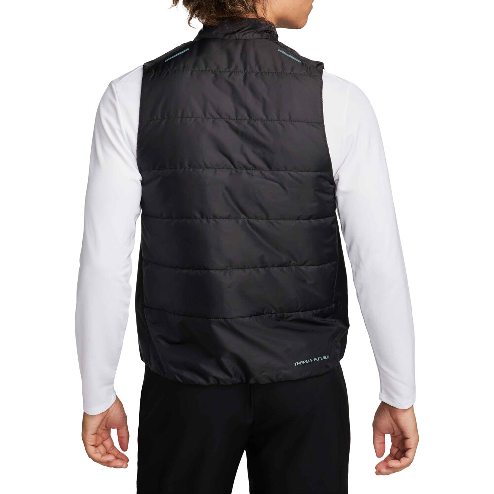 Nike CHAQUETA RUNNING HOMBRE M NK TFADV RPL AEROLOFT VST vista trasera