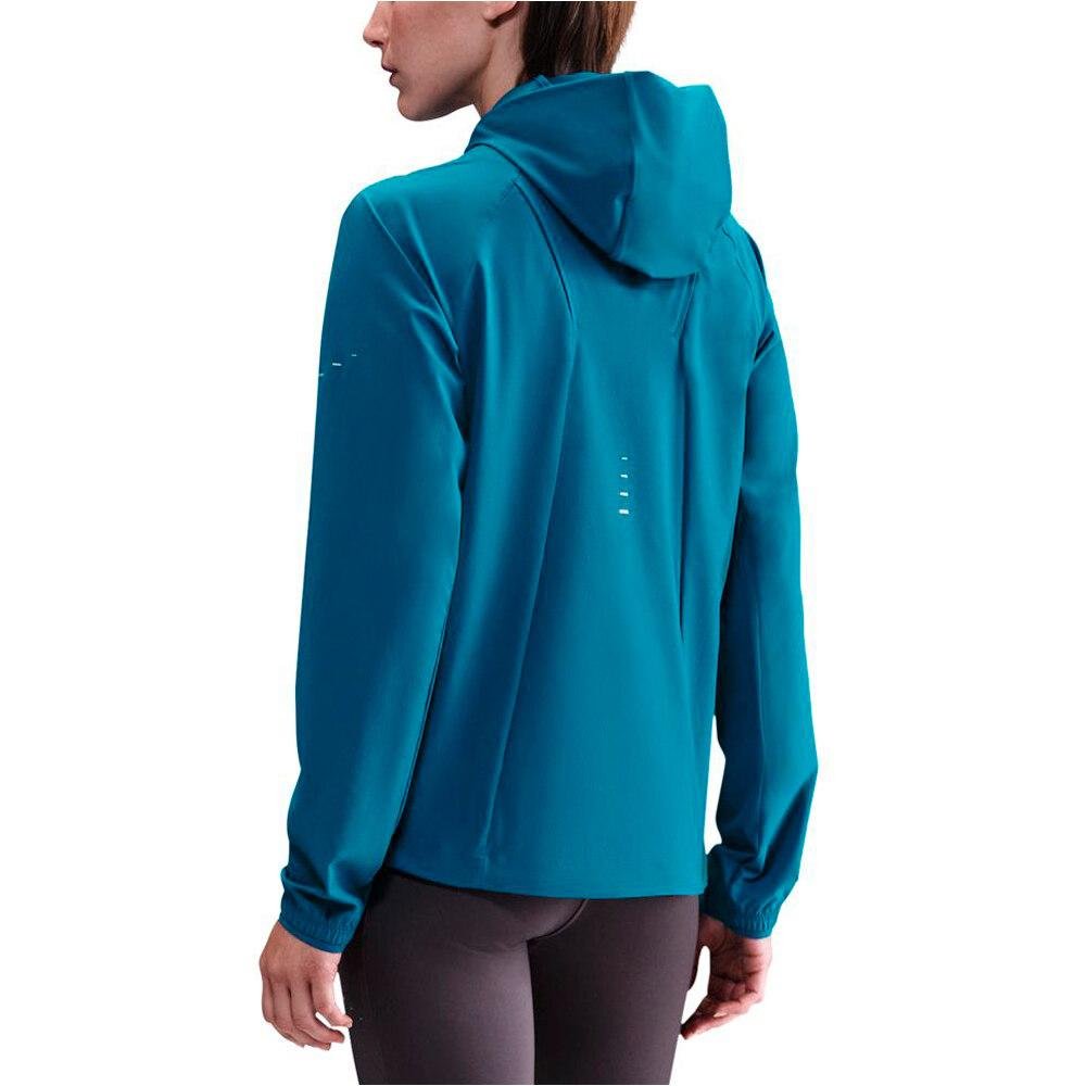 Nike CHAQUETA RUNNING MUJER W NK SWIFT RPL PKBL JKT vista trasera