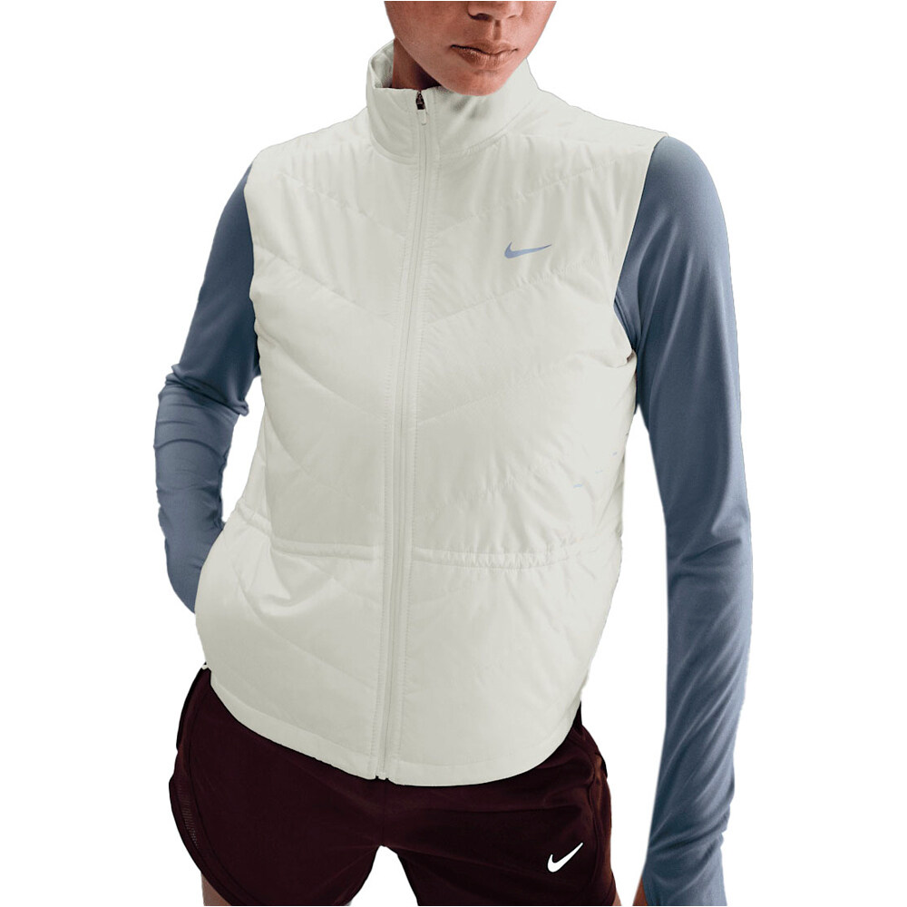 Nike Chaqueta Running Mujer W NK SWIFT TF FILL VEST vista frontal