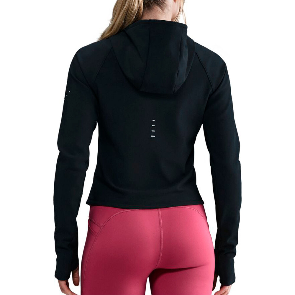 Nike Chaqueta Running Mujer W NK SWIFT TF FITTED JKT vista trasera