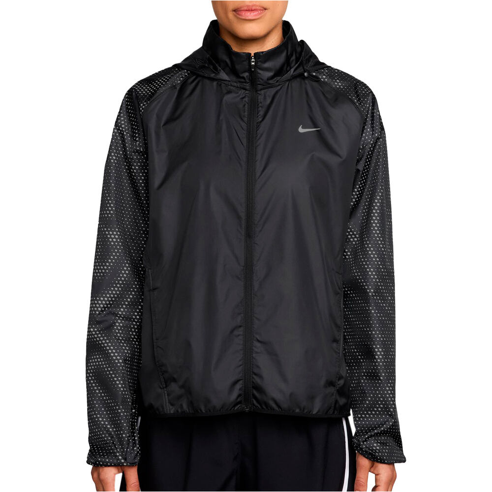 Nike CHAQUETA RUNNING MUJER W NK TEMPO REPEL FLASH JKT vista frontal