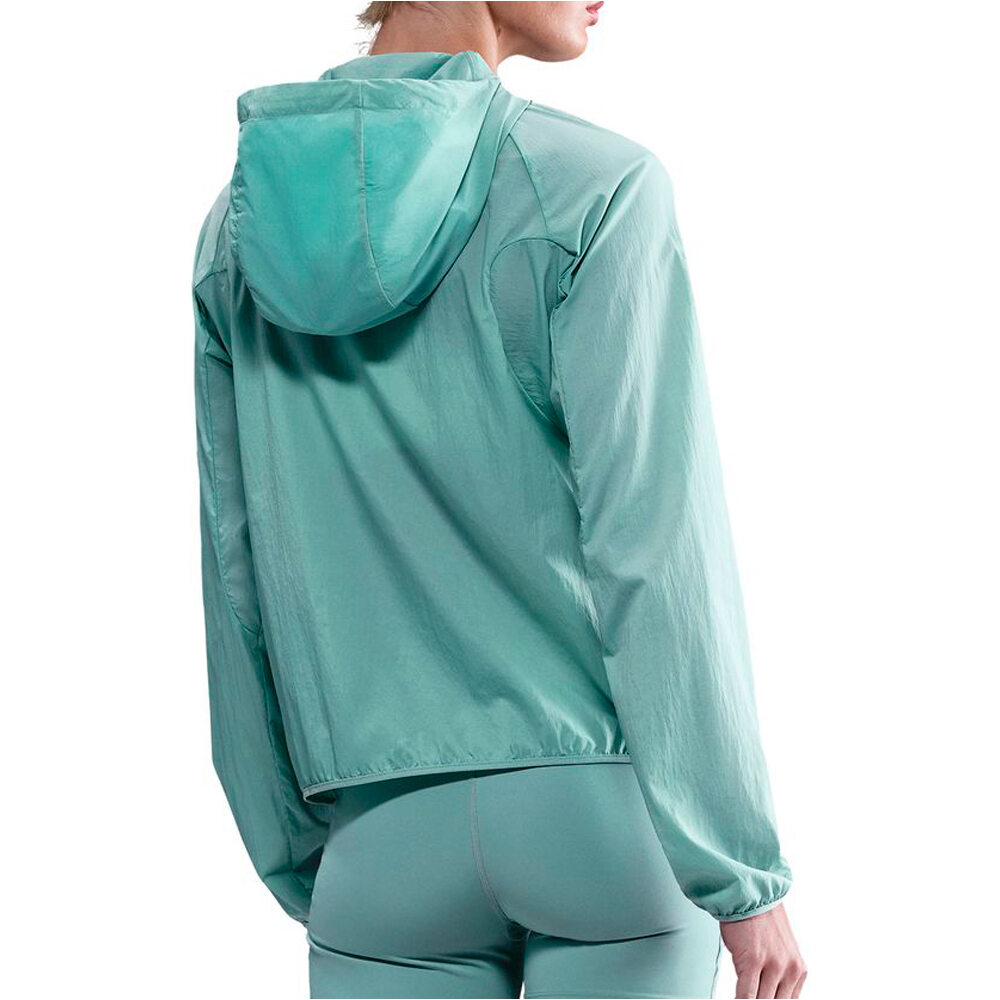 Nike CHAQUETA TRAIL RUNNING MUJER W NK TRAIL REPEL JKT vista trasera