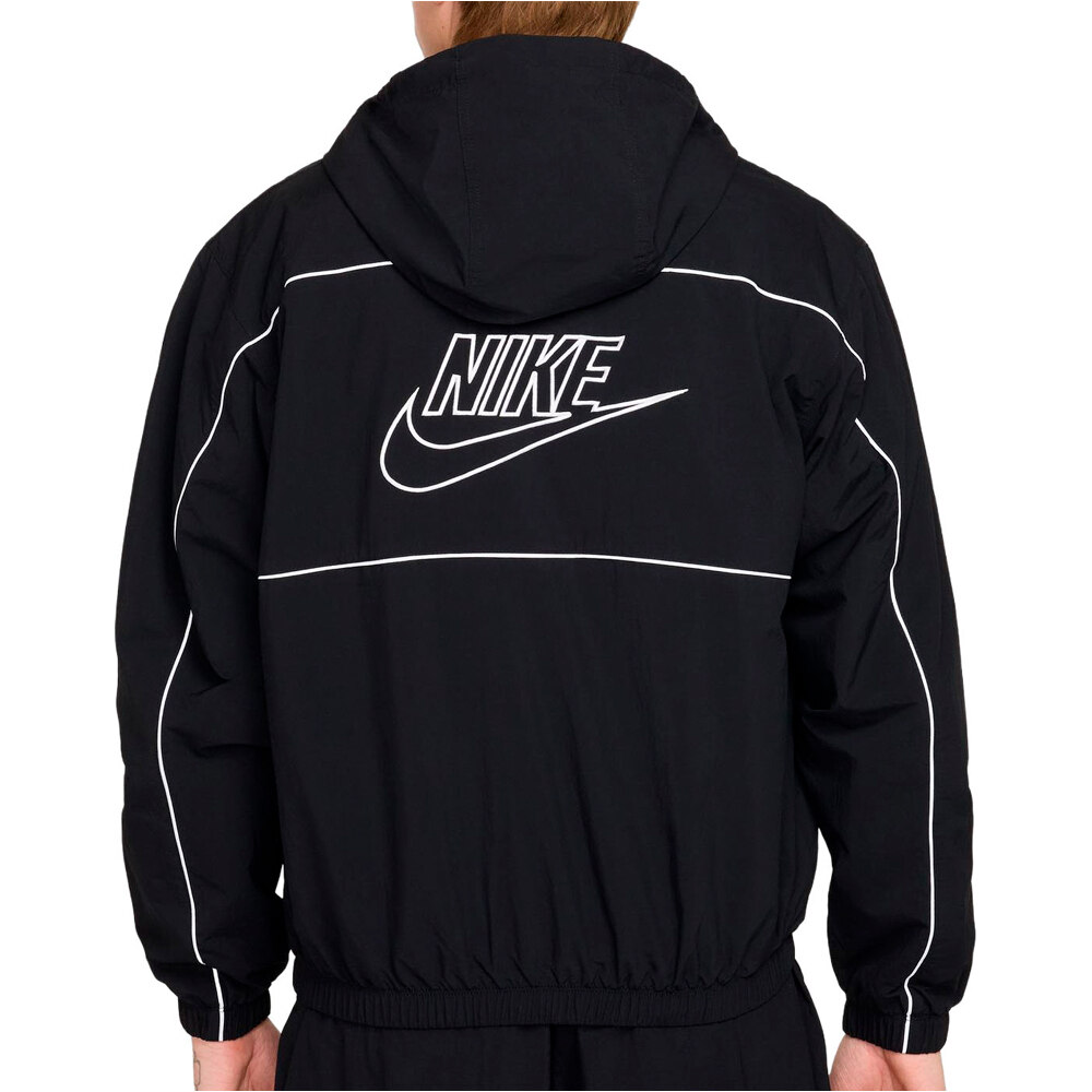 Nike chaquetas hombre M NK CLUB ATHLETE HD JACKET vista trasera