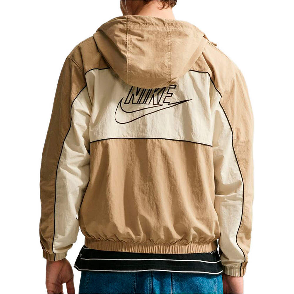 Nike chaquetas hombre M NK CLUB ATHLETE HD JACKET vista trasera