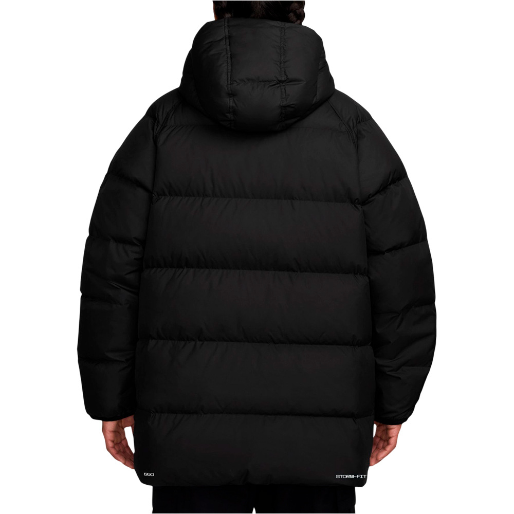 Nike chaquetas hombre M NK TF CLUB PARKA 650 vista trasera