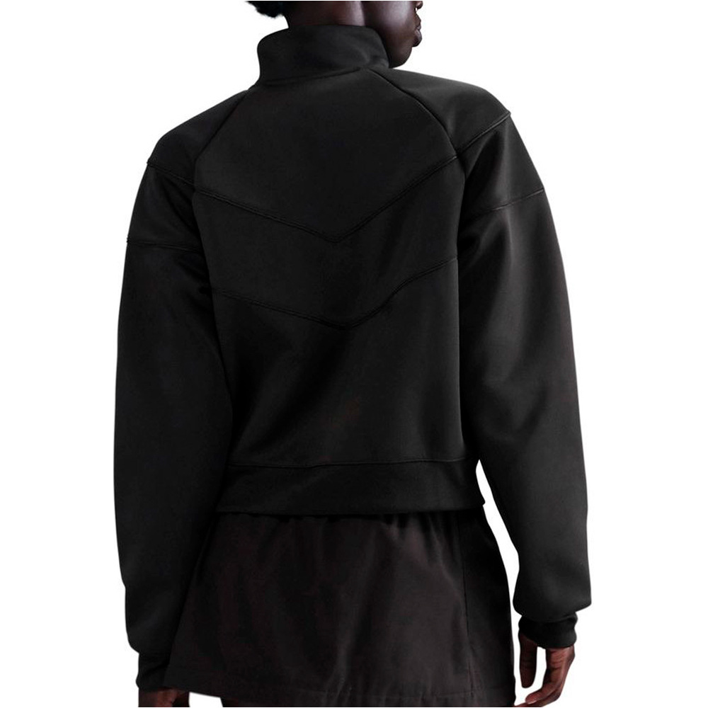 Nike chaquetas mujer W NSW NK WR POLY KNIT JKT vista trasera