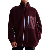 Nike chaquetas mujer W NSW SHERPA FULL ZIP JKT vista frontal