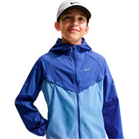 Nike chubasquero niño K NK REPEL STRIDE JACKET vista detalle