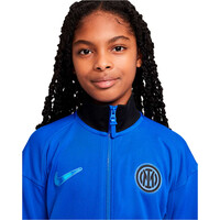 Nike chubasquero y chaquetones entrenamiento fútbol niño INTER YNK DF ACDPR ANTHM JKT K vista detalle