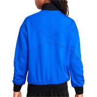 Nike chubasquero y chaquetones entrenamiento fútbol niño INTER YNK DF ACDPR ANTHM JKT K vista trasera