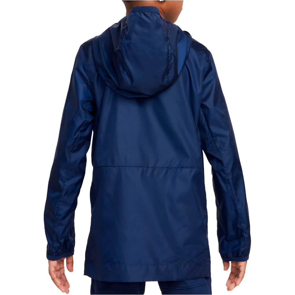 Nike chubasquero y chaquetones entrenamiento fútbol niño PSG 25 Y NK ACDPR HD RN JKT vista trasera