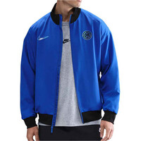 Nike chubasqueros y chaquetones entrenamiento fútbol INTER 25 MNK DF STRK ANTHM JKT vista frontal