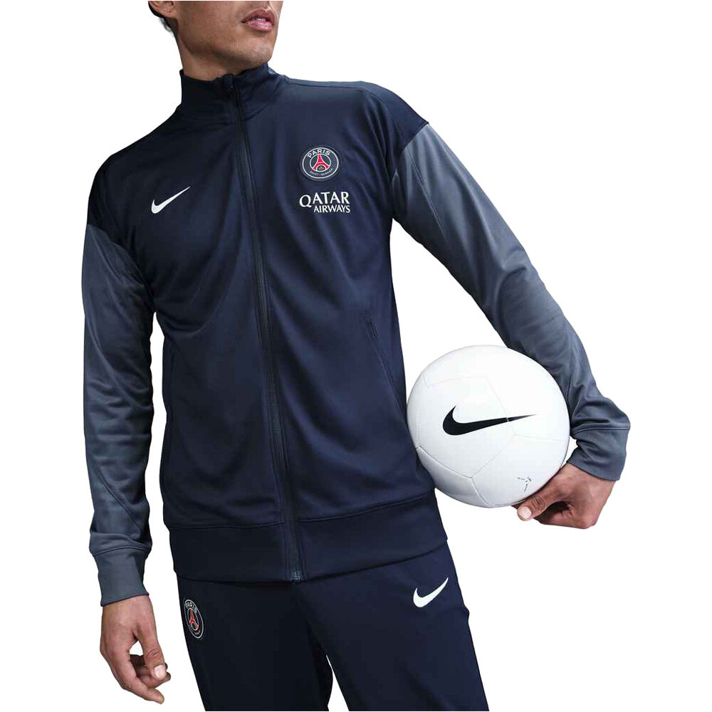Nike chubasqueros y chaquetones entrenamiento fútbol PSG 25 M NK DF STRK TRK SUIT K vista detalle