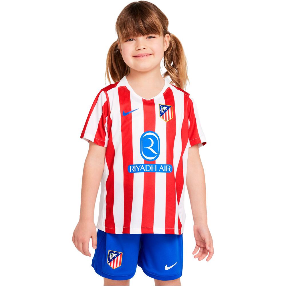 Nike equipación fútbol niño AT.MADRID 26 LK NK DF KIT STAD HM vista detalle