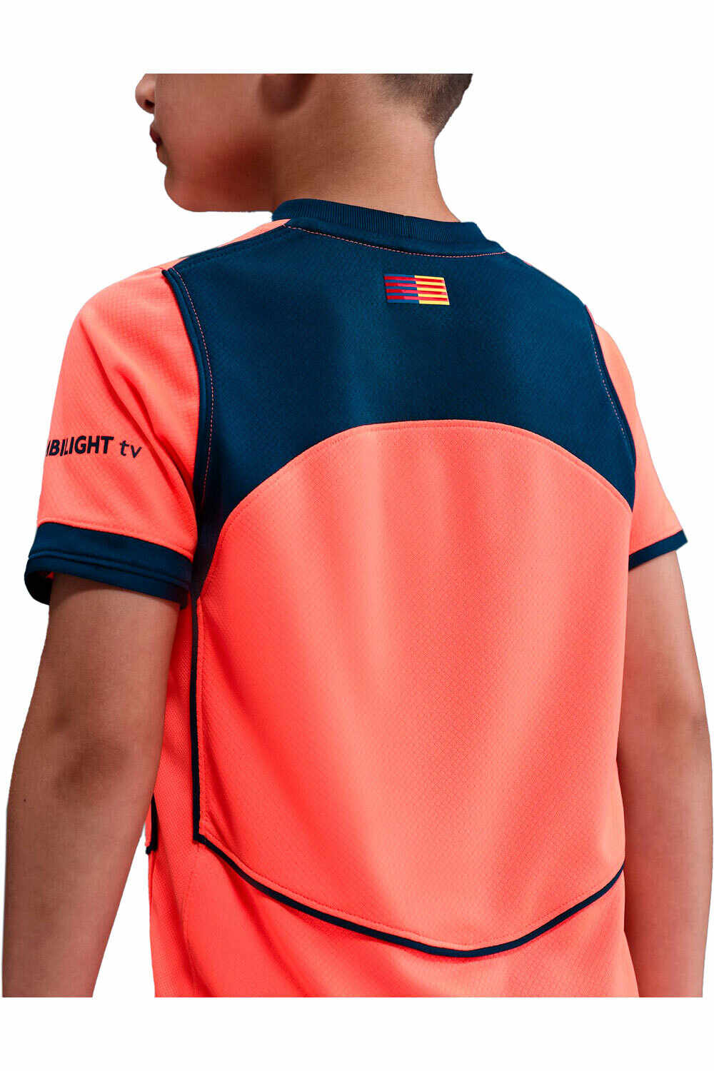 Nike equipación fútbol niño BARCELONA 26 LK NK DF KIT STAD 3R 04