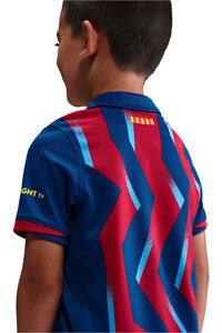 Nike equipación fútbol niño BARCELONA 26 LK NK DF KIT STAD 4R 03