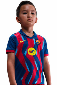 Nike equipación fútbol niño BARCELONA 26 LK NK DF KIT STAD 4R vista detalle