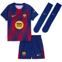Nike equipación fútbol niño BARCELONA 26 LK NK DF KIT STAD HM 07