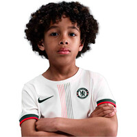 Nike equipación fútbol niño CHELSEA 25 LK NK DF KIT STAD AW vista detalle