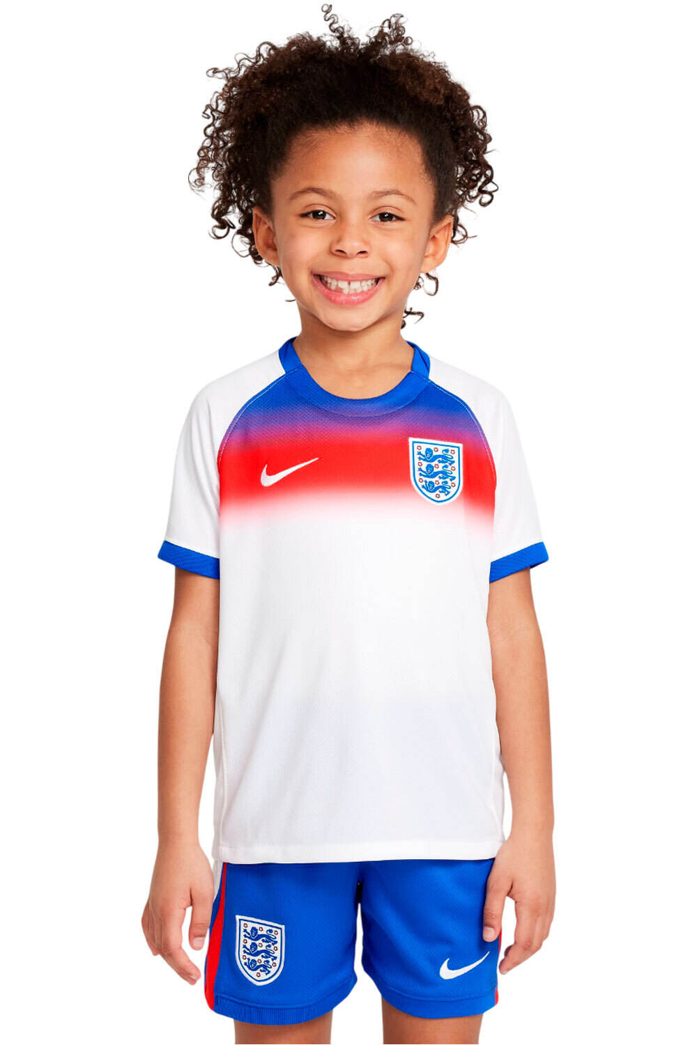 Nike equipación fútbol niño INGLATERRA 25 LK NK DF STAD KIT HM vista frontal