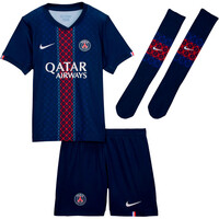 Nike equipación fútbol niño PSG 25 LK NK DF KIT STAD HM 07