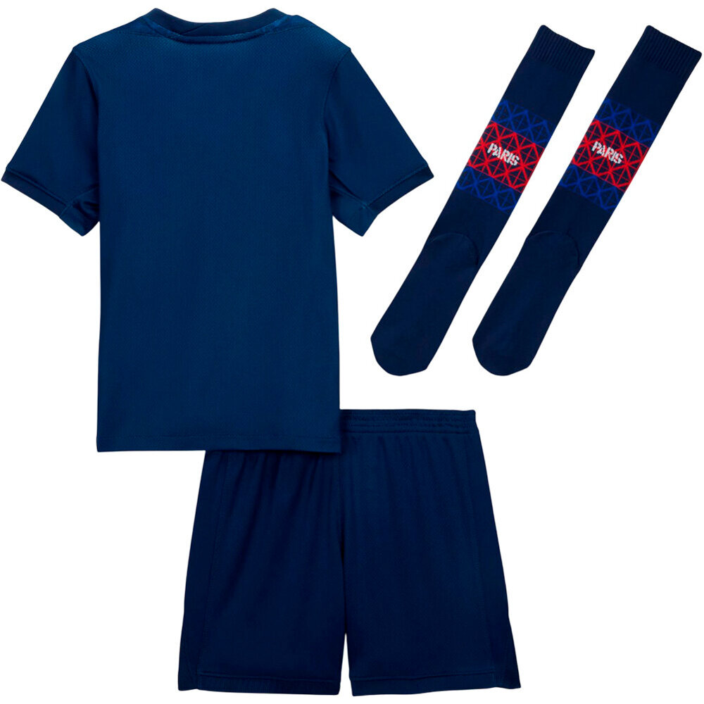 Nike equipación fútbol niño PSG 25 LK NK DF KIT STAD HM 08