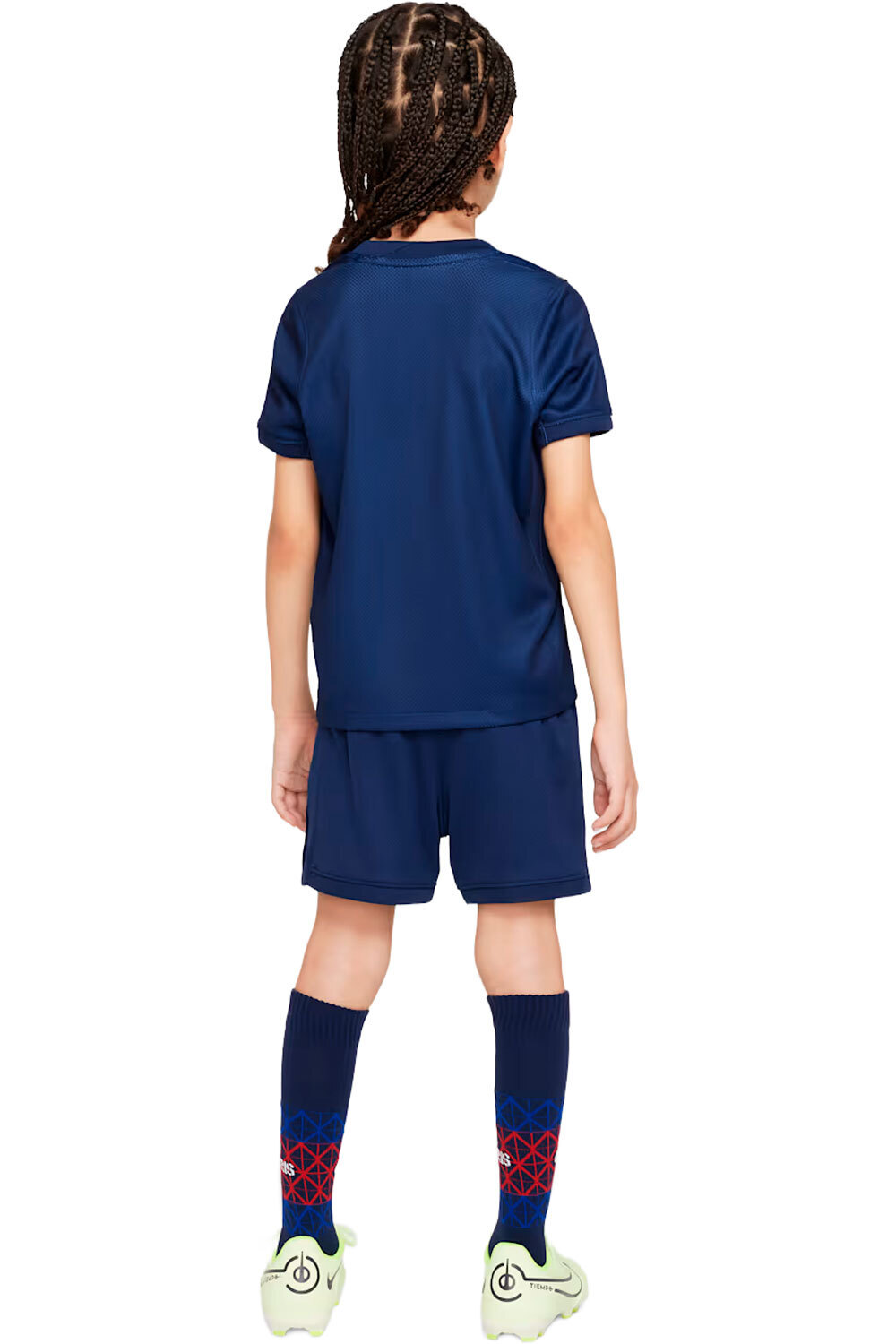 Nike equipación fútbol niño PSG 25 LK NK DF KIT STAD HM vista trasera