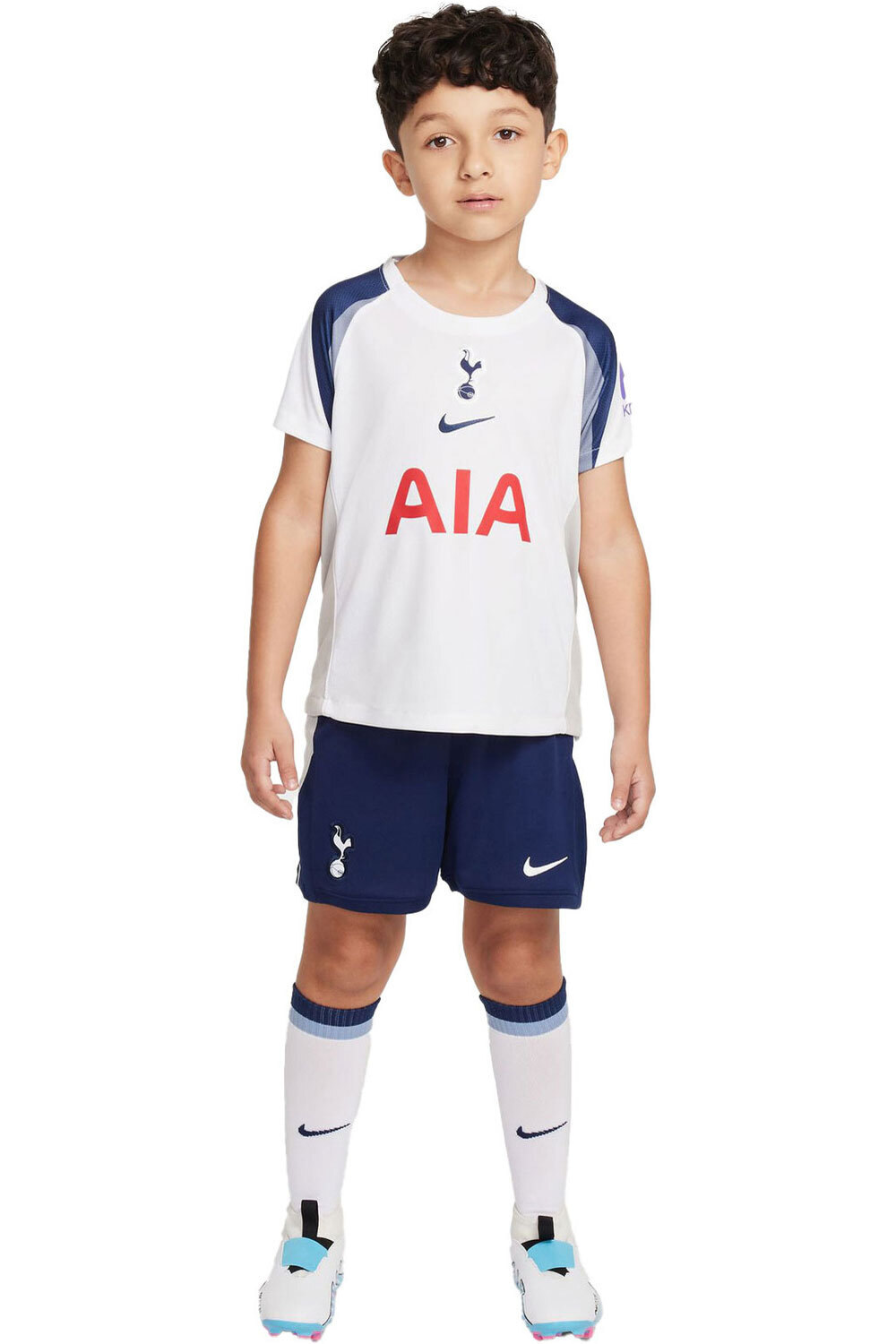 Nike equipación fútbol niño TOTTENHAM 25 LK NK DF KIT STAD HM vista frontal