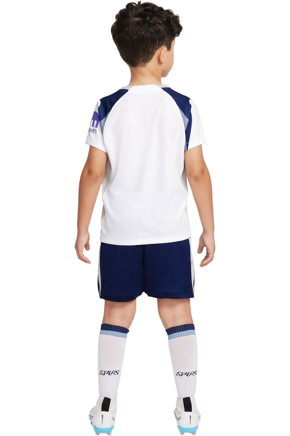 Nike equipación fútbol niño TOTTENHAM 25 LK NK DF KIT STAD HM vista trasera