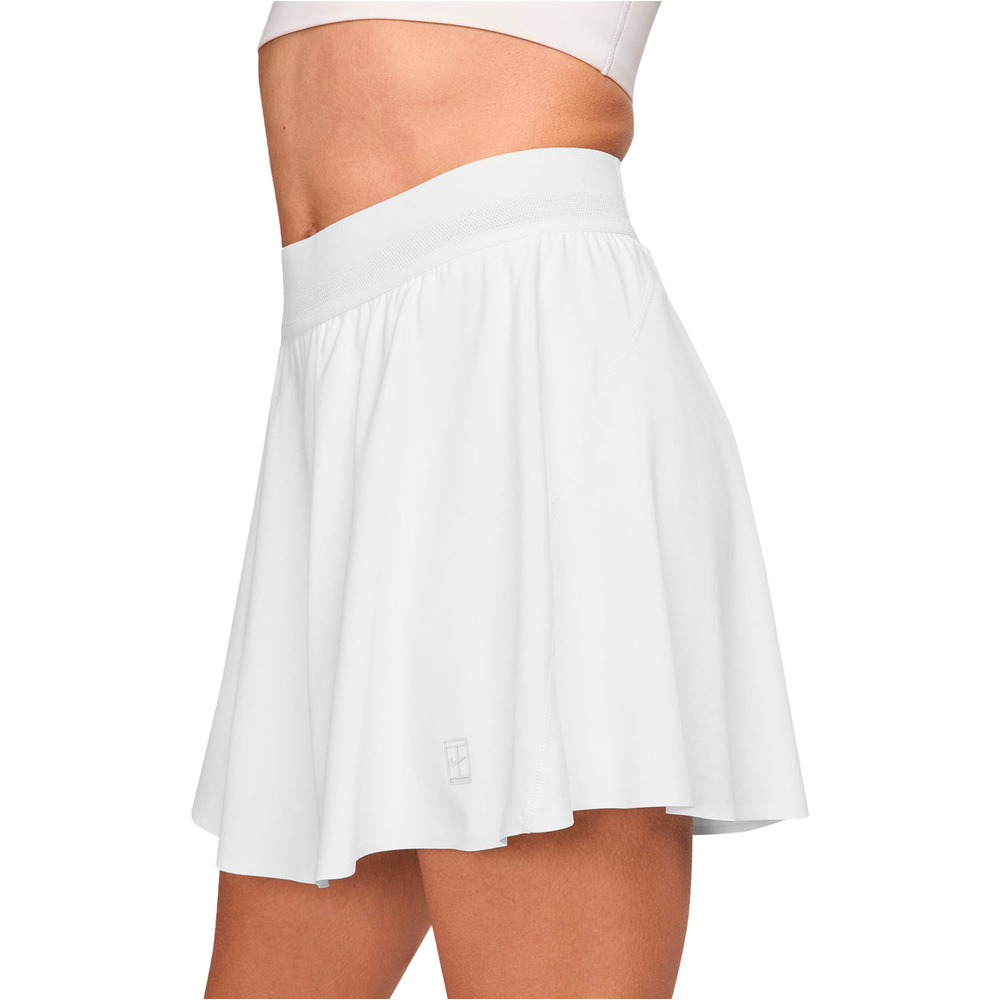 Nike falda tenis W NKCT DF ADVTG ACE SKT HR REG vista detalle