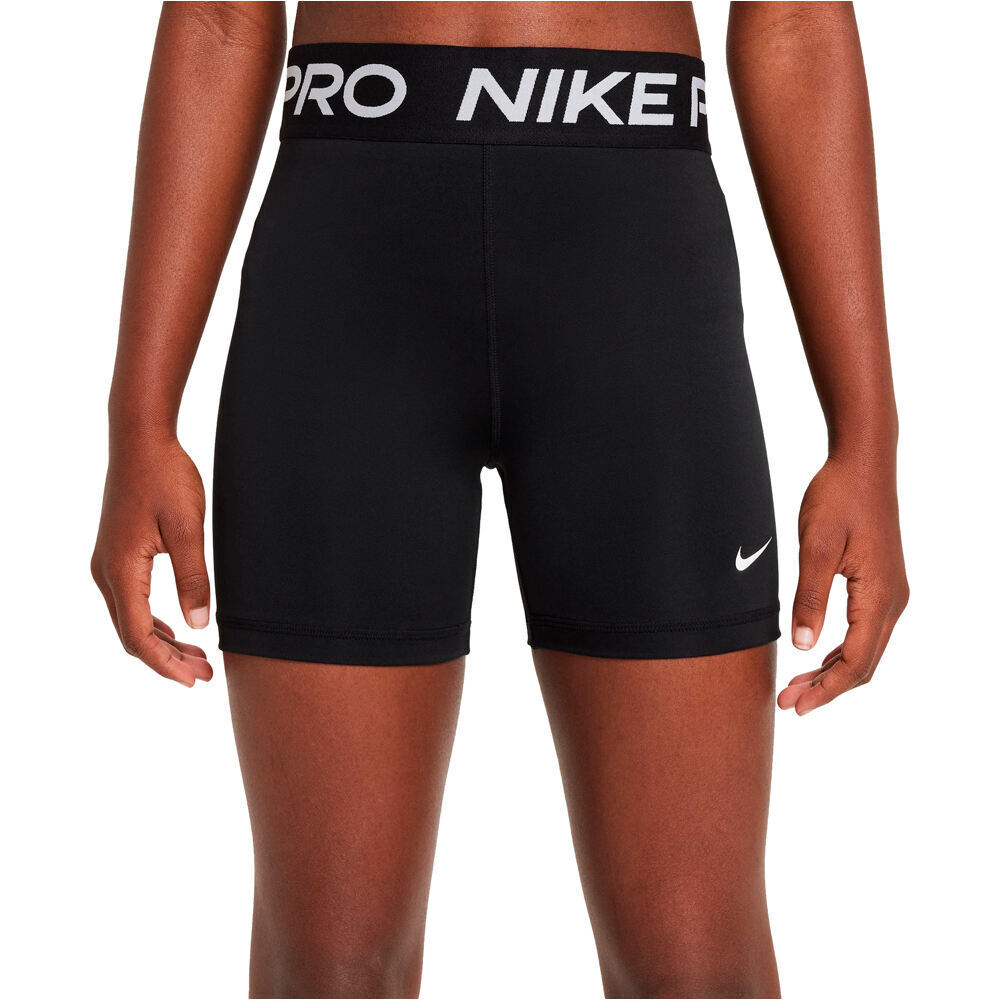 Nike malla corta niña G NP DF 3IN SHORT vista frontal