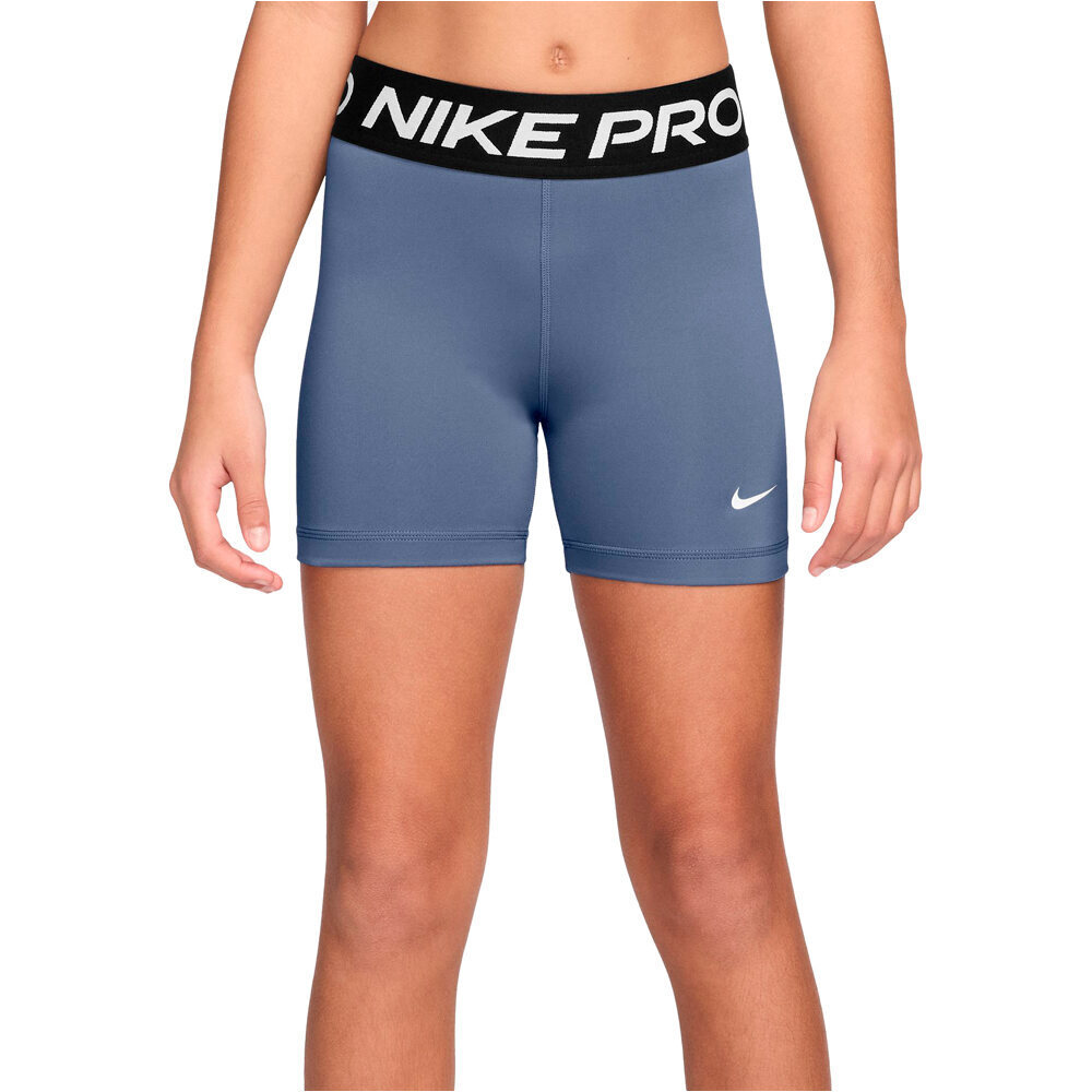 Nike malla corta niña G NP DF 3IN SHORT vista frontal