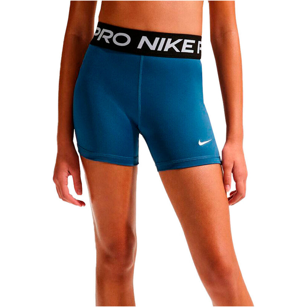 Nike malla corta niña G NP DF 3IN SHORT vista frontal